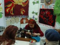 Презентация техники вышивка на швейной машинке. Мастер Лилия Любченко