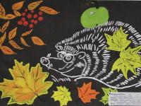 Работы победителей в конкурсе детского рисунка Осенний карнавал
